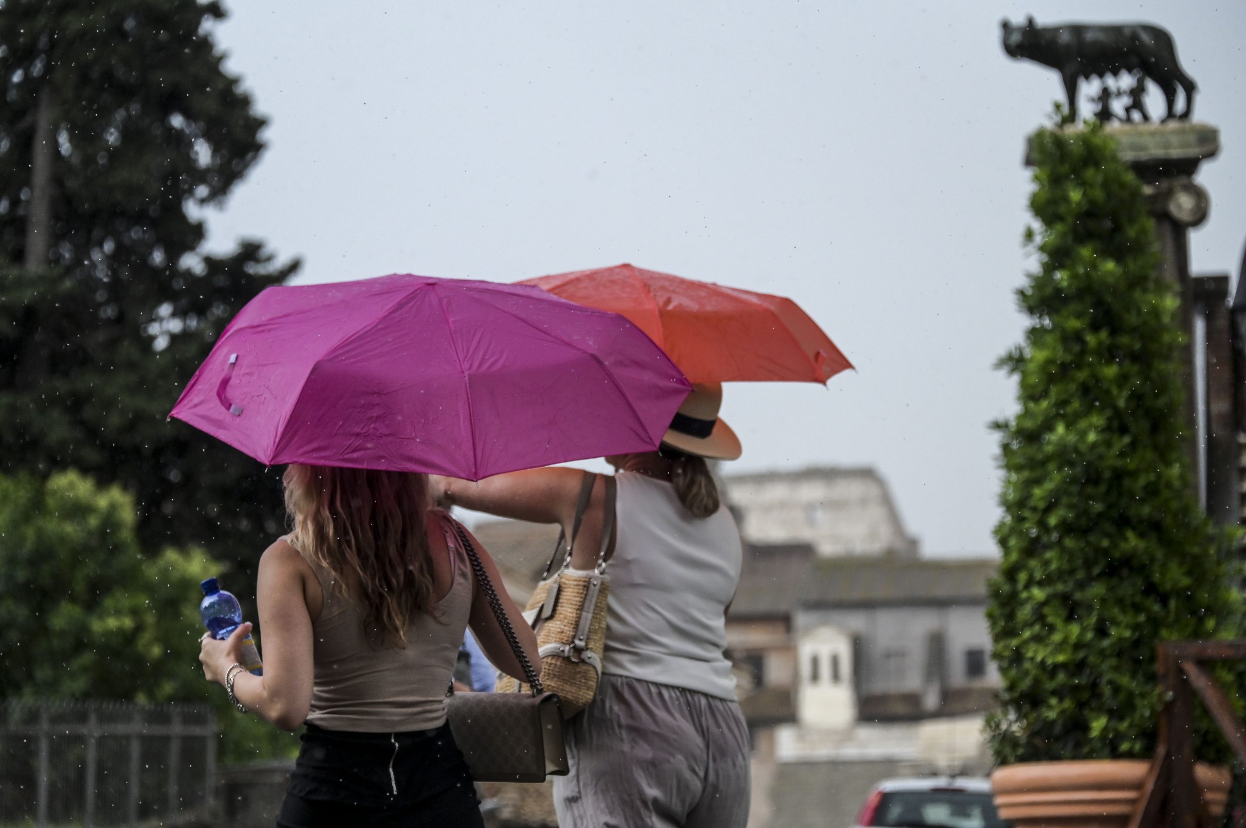 Maltempo a Roma e nel Lazio