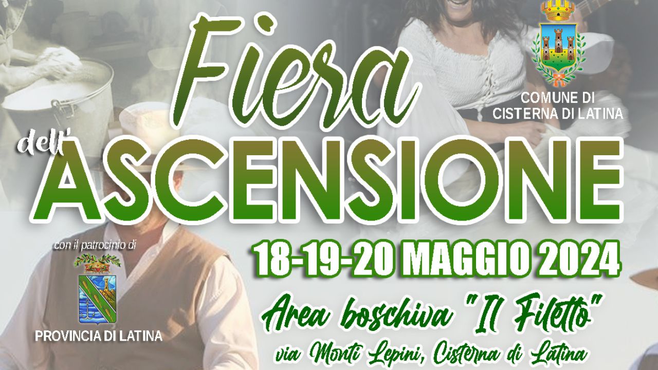 fiera ascensione cisterna latina