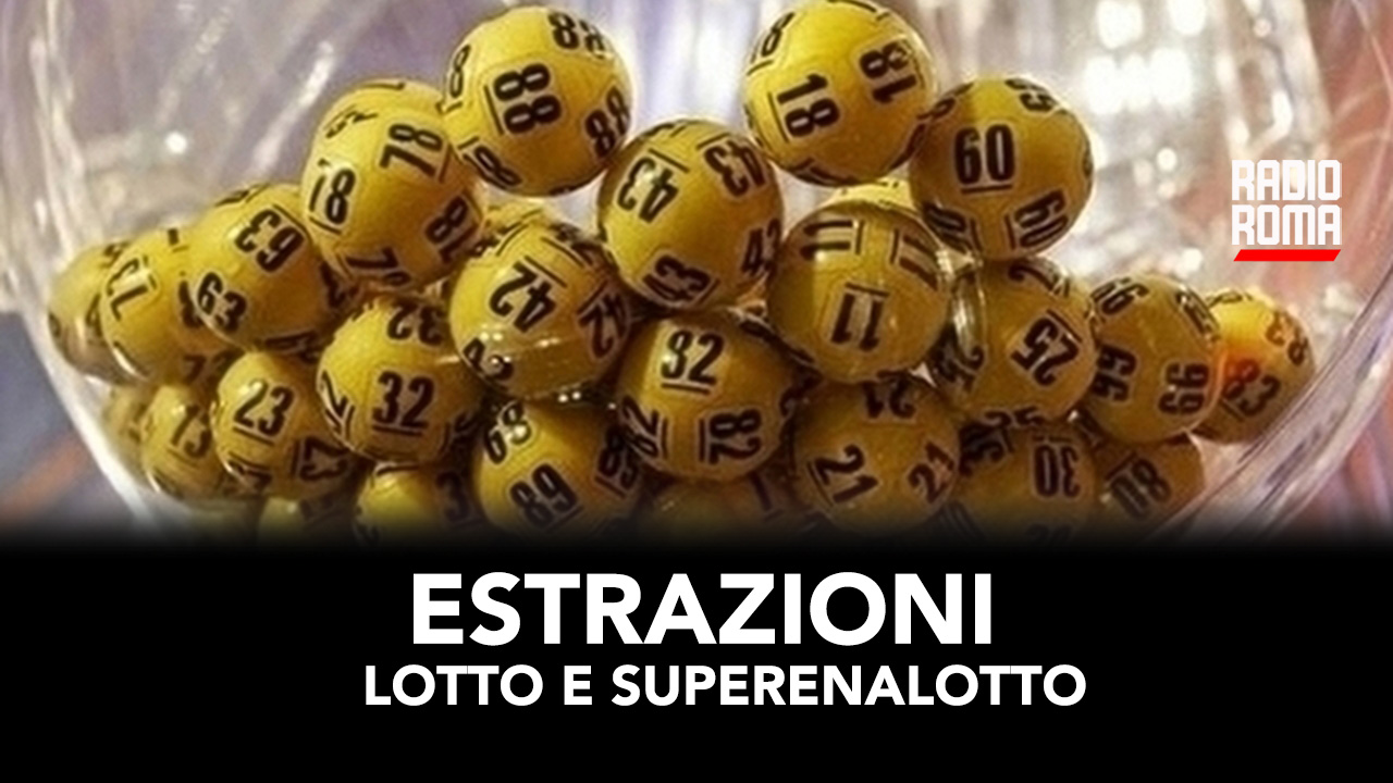 Estrazioni Lotto, SuperEnalotto e 10eLotto