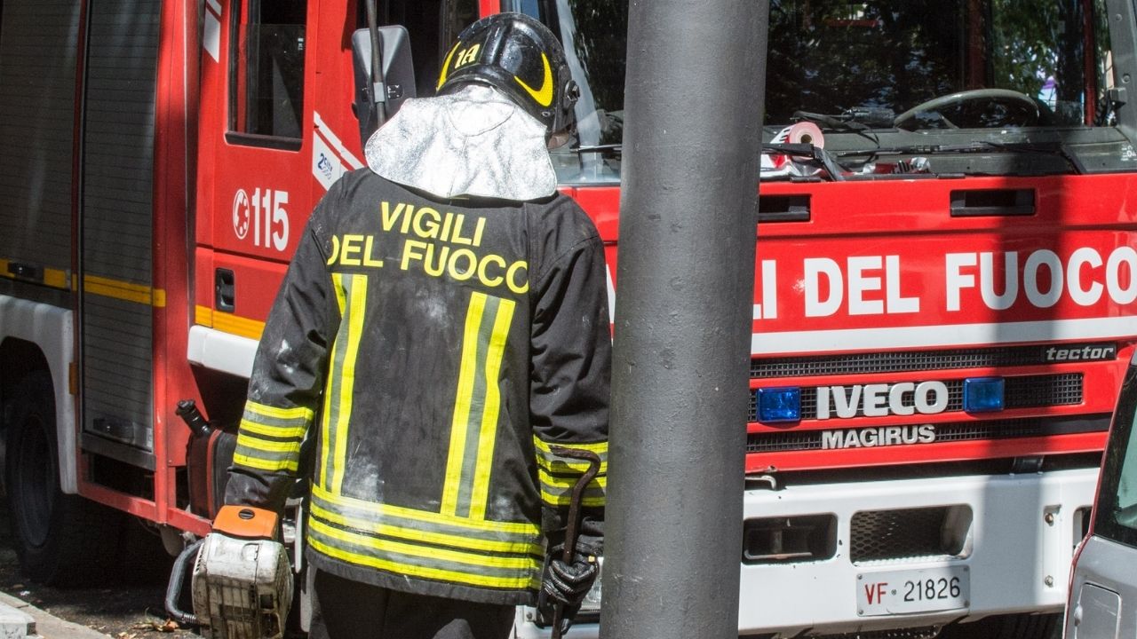 incendio roma prenestino