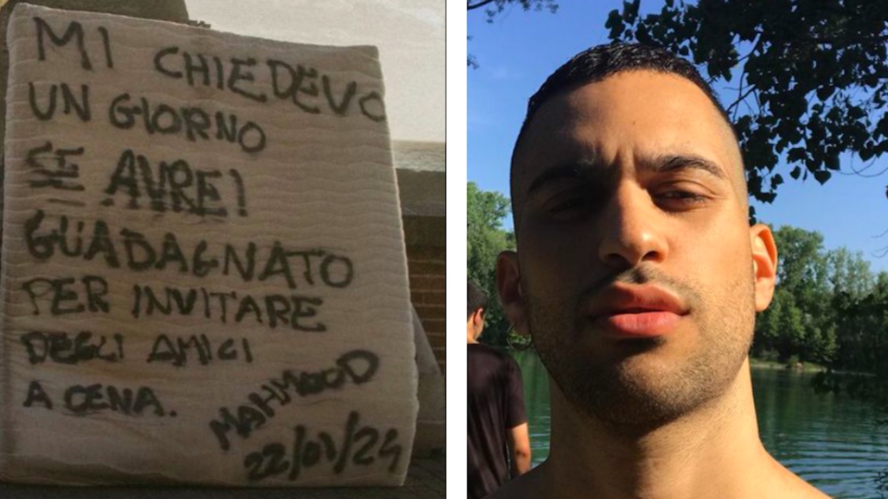 A Roma i messaggi sui materassi, la firma di Mahmood fa impazzire i fan: 