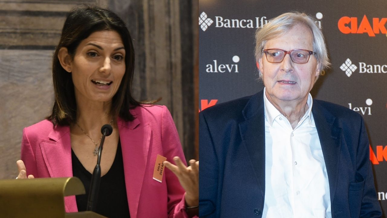 vittorio sgarbi condannato diffamazione virginia raggi