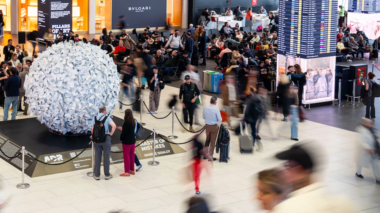 All'aeroporto di Fiumicino “Master of Mistakes