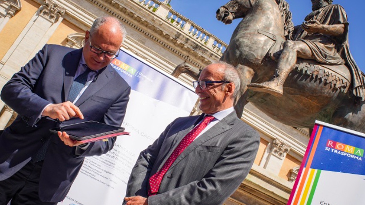 Progetto Roma 5G parte da piazza del Campidoglio, wi-fi gratis e potente in 100 piazze