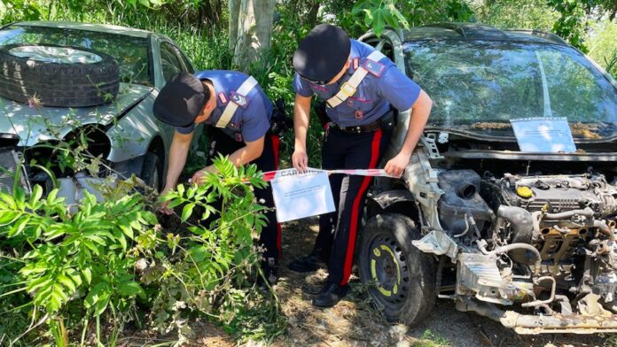 Accampamento abusivo sulle sponde del Tevere: 5 denunciati a Vitinia